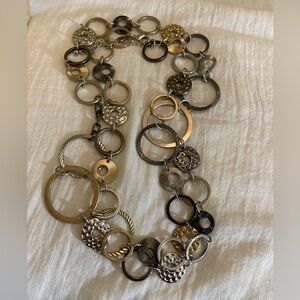 Lia Sophia 40” Long Multi Rings Necklace‎
